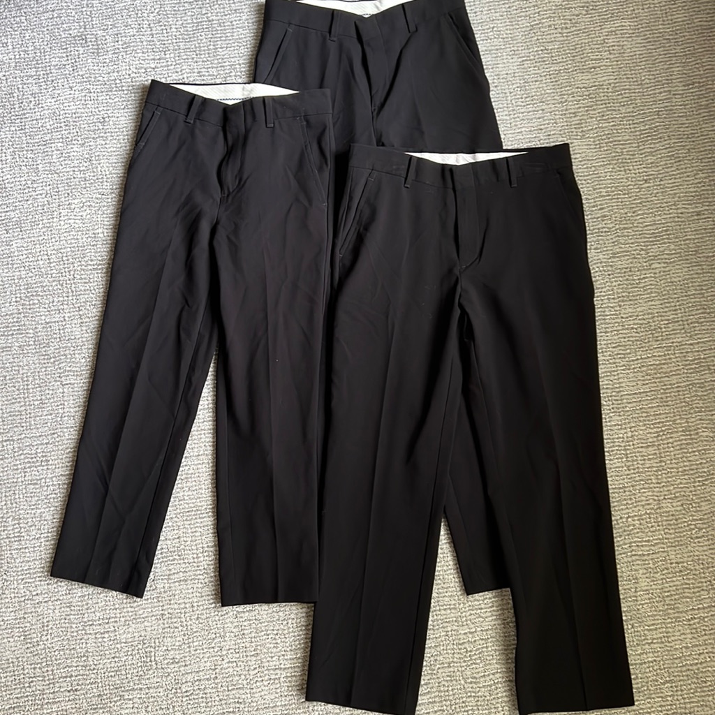 Chaps Black Slacks